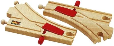 BRIO Mechanische Weichen - 2 Stück 1 BRIO Mechanische Weichen - 2 Stück