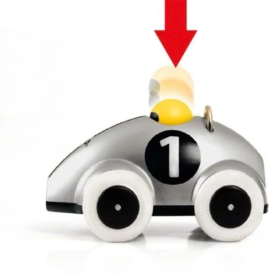 BRIO Holz Push & Go Rennwagen 3 BRIO Holz Push & Go Rennwagen – Bild 3