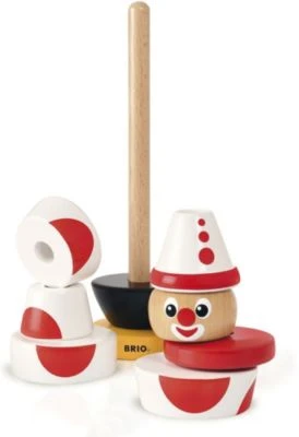 BRIO Holz Steck-Clown, Edition 60. Geburtstag 3 BRIO Holz Steck-Clown, Edition 60. Geburtstag – Bild 3