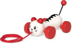 BRIO Holz Nachzieh-Tier Katze