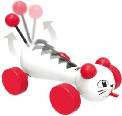 BRIO Holz Nachzieh-Tier Katze 2 BRIO Holz Nachzieh-Tier Katze – Bild 2