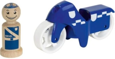 BRIO 2-tlg. Holz Polizei-Motorad Set My Home Town 1 BRIO 2-tlg. Holz Polizei-Motorad Set My Home Town