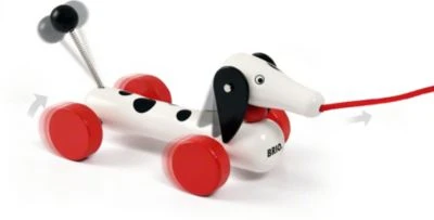 BRIO Holz Nachzieh-Tier Dalmatiner 2 BRIO Holz Nachzieh-Tier Dalmatiner – Bild 2