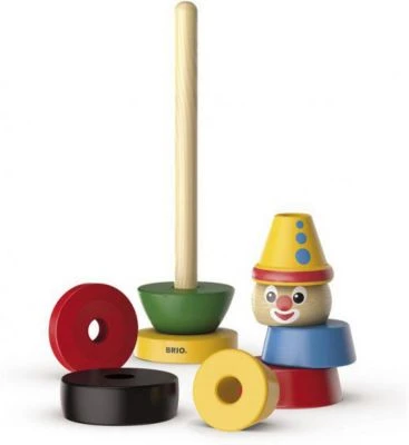 BRIO Stapelspielzeug Clown 3 BRIO Stapelspielzeug Clown – Bild 3