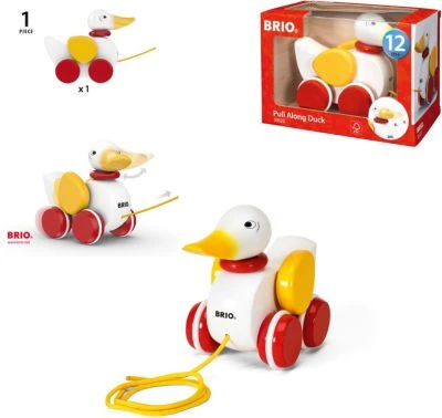BRIO Nachziehente, Weiß 2 BRIO Nachziehente, Weiß – Bild 2