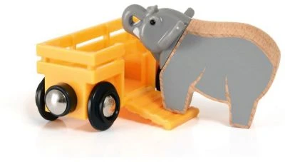 BRIO Tierwaggon Elefant 3 BRIO Tierwaggon Elefant – Bild 3
