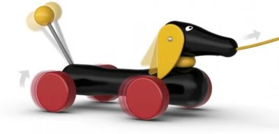 BRIO Nachziehspielzeug Dackel 3 BRIO Nachziehspielzeug Dackel – Bild 3