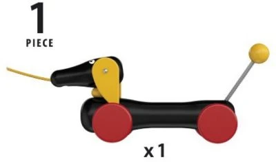 BRIO Nachziehspielzeug Dackel 4 BRIO Nachziehspielzeug Dackel – Bild 4