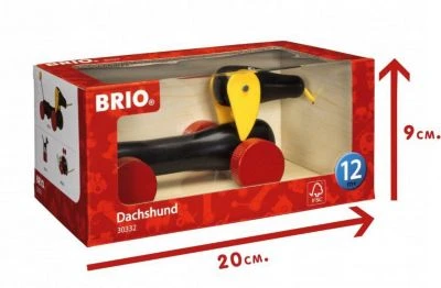 BRIO Nachziehspielzeug Dackel 5 BRIO Nachziehspielzeug Dackel – Bild 5