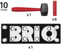 BRIO Schwarze Klopfbank -Brio Verkaufsgeschäft 13460865 03