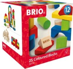 BRIO Bunte Holzbausteine, 25 Teile -Brio Verkaufsgeschäft 13460872 04