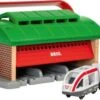 BRIO Mitnehm-Lokschuppen Mit Reisezug