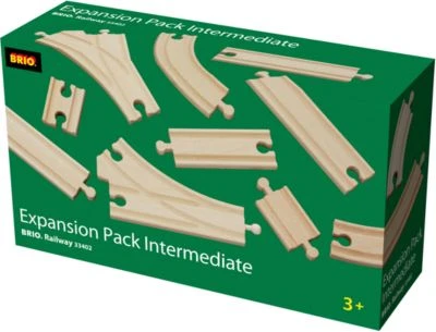 BRIO Mittleres Schienen-Sortiment 2 BRIO Mittleres Schienen-Sortiment – Bild 2