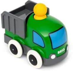 Brio Verkaufsgeschäft 26 BRIO 30286 Push & Go LKW - Mit Kindgerechter Startfunktion Und Kippbarer Ladefläche - Empfohlen Für Kinder Ab 12 Monaten