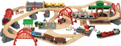 BRIO Straßen & Schienen Set Deluxe 1 BRIO Straßen & Schienen Set Deluxe
