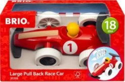 30308 BRIO Großer Rennwagen Mit Rückziehmotor - Zurückziehen Und Los Geht‘s! - Empfohlen Für Kleinkinder Ab 18 Monaten