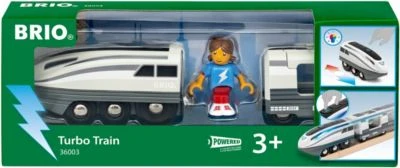 36003 BRIO Turbo-Zug - Batteriebetriebener Spielzeugzug Für Kinder Ab 3 Jahren 1 36003 BRIO Turbo-Zug - Batteriebetriebener Spielzeugzug Für Kinder Ab 3 Jahren