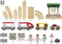 Schalt Korrespondenz Zug / Bus - Brio 10 Schalt Korrespondenz Zug / Bus - Brio -Brio Verkaufsgeschäft 33209 brio coffret cricuit train correspondances 1