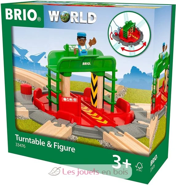 Lok-Drehscheibe Mit Kontrollbrücke - Brio 6 Lok-Drehscheibe Mit Kontrollbrücke - Brio – Bild 6