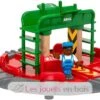 Lok-Drehscheibe Mit Kontrollbrücke - Brio