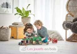 Neuer Hauptbahnhof Mit Ticketautomat - Brio 9 Neuer Hauptbahnhof Mit Ticketautomat - Brio -Brio Verkaufsgeschäft 33649 circuit de train brio gare centrale sonore 2