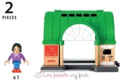 Neuer Hauptbahnhof Mit Ticketautomat - Brio 7 Neuer Hauptbahnhof Mit Ticketautomat - Brio -Brio Verkaufsgeschäft 33649 circuit de train brio gare centrale sonore 4