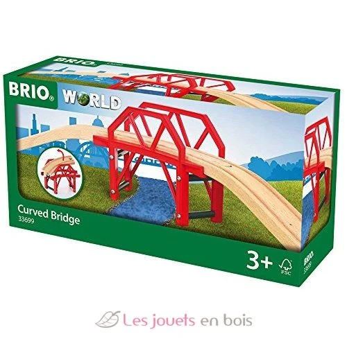Bahnbrücke Mit Auffahrten - Brio 1 Bahnbrücke Mit Auffahrten - Brio
