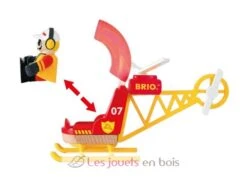 Feuerwehr-Hubschrauber - Brio -Brio Verkaufsgeschäft 33797 3