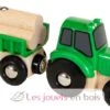 Traktor Mit Holz-Anhänger - Brio