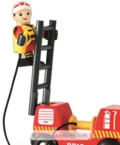 Feuerwehr-Leiterfahrzeug Mit Licht & Sound - Brio -Brio Verkaufsgeschäft 33811 brio camion de pompier sons et lumieres 2