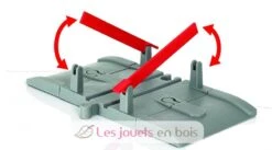 Polizei Goldtransport-Set - Brio 10 Polizei Goldtransport-Set - Brio -Brio Verkaufsgeschäft 33812 circuit de train brio circuit police 3