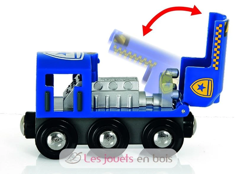 Polizei Goldtransport-Set - Brio 5 Polizei Goldtransport-Set - Brio – Bild 5