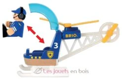 Polizeihubschrauber - Brio 6 Polizeihubschrauber - Brio -Brio Verkaufsgeschäft 33828 brio h licopt re police circuits de train brio 3