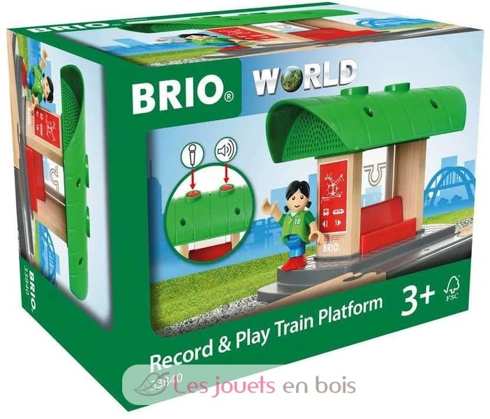 Bahnhof Mit Aufnahmefunktion - Brio 2 Bahnhof Mit Aufnahmefunktion - Brio – Bild 2