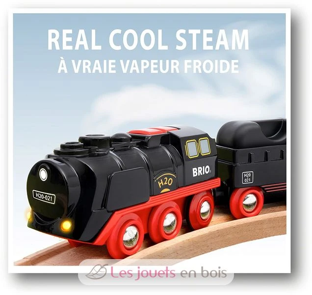 Batterie-Dampflok Mit Wassertank - Brio 4 Batterie-Dampflok Mit Wassertank - Brio – Bild 4