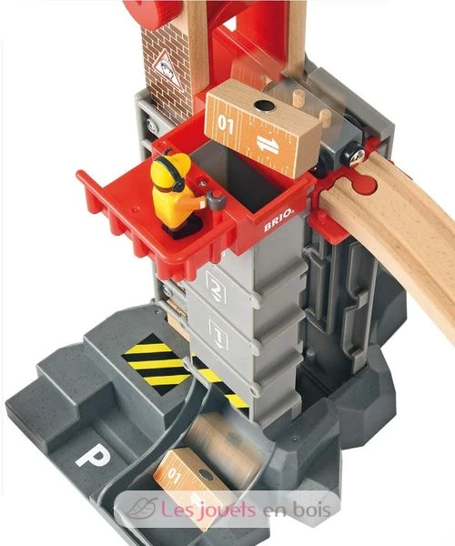 Großes Lagerhaus-Set Mit Aufzug - Brio 6 Großes Lagerhaus-Set Mit Aufzug - Brio – Bild 6