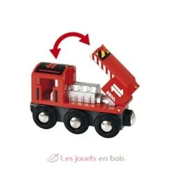 Großer Güterzug - Brio 8 Großer Güterzug - Brio -Brio Verkaufsgeschäft 33888 brio train citerne et chargement 2