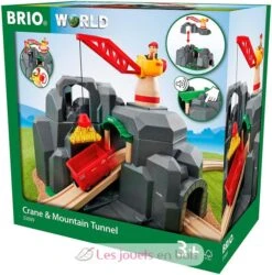 Große Goldmine Mit Sound-Tunnel - Brio -Brio Verkaufsgeschäft 33889 brio plateforme grue tunnel circuit train 7