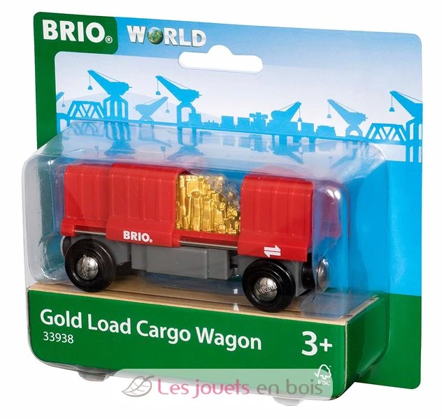 Container Goldwaggon - Brio 3 Container Goldwaggon - Brio – Bild 3