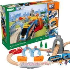 Smart Tech Sound Action Tunnel Reisezug-Set - Brio