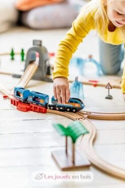 Smart Tech Sound Action Tunnel Reisezug-Set - Brio 20 Smart Tech Sound Action Tunnel Reisezug-Set - Brio -Brio Verkaufsgeschäft 33972 brio circuit voyageurs smart tech sound circuit train 9