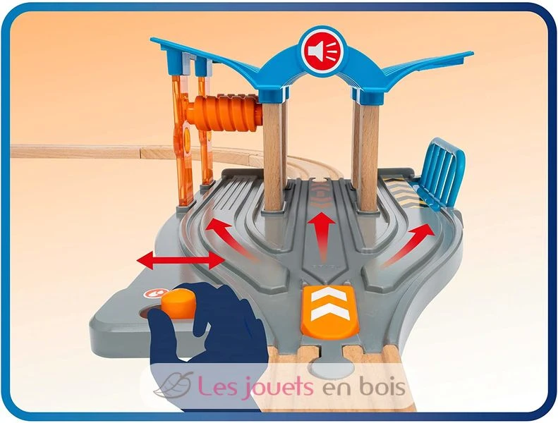 Smart Tech Eisenbahnwerkstatt - Brio 5 Smart Tech Eisenbahnwerkstatt - Brio – Bild 5