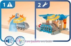 Smart Tech Eisenbahnwerkstatt - Brio 16 Smart Tech Eisenbahnwerkstatt - Brio -Brio Verkaufsgeschäft 33975 station service smart tech train brio 7