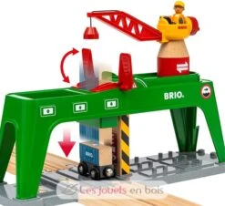 Bahn Verlade Terminal - Brio 13 Bahn Verlade Terminal - Brio -Brio Verkaufsgeschäft 33996 brio grue double voie chargement 5
