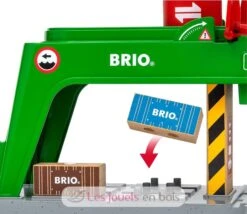 Bahn Verlade Terminal - Brio 14 Bahn Verlade Terminal - Brio -Brio Verkaufsgeschäft 33996 brio grue double voie chargement 6