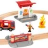 BRIO Bahn Feuerwehr Set