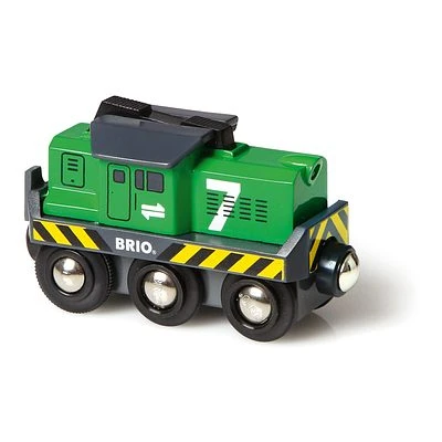 Brio Batterie-Frachtlok 33214 1 Brio Batterie-Frachtlok 33214