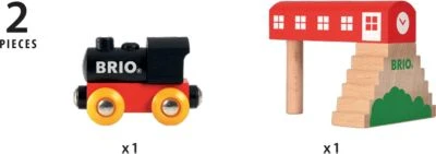 BRIO Classic Bahnhof 2 BRIO Classic Bahnhof – Bild 2