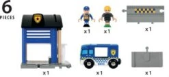 BRIO Polizeistation Mit Einsatzfahrzeug -Brio Verkaufsgeschäft 5514801 03
