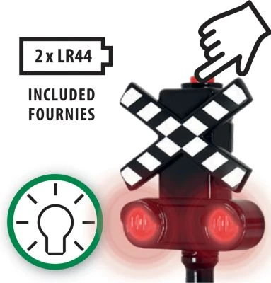 BRIO Blinkendes Bahnsignal 2 BRIO Blinkendes Bahnsignal – Bild 2